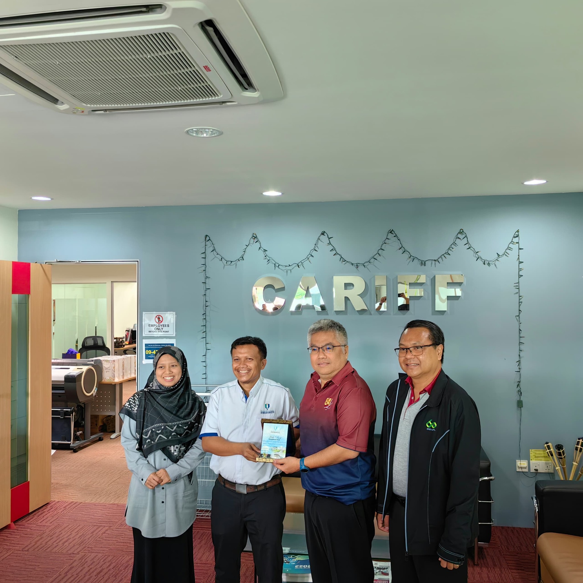 FLUID CENTRE - Kunjungan hormat dari Universiti Kasetsart (KU), Thailand